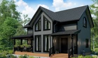 Проекты каркасных домов с террасой от 3608 рублей | Строй-Лтр