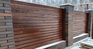 Столбы для забора из кирпича в Ялуторовске - Выгодные цены от 3195 рублей