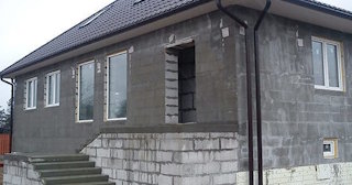 Фасад из газобетона для дома в Ялуторовске - Строй-Лтр, качественная отделка от 2062 руб.